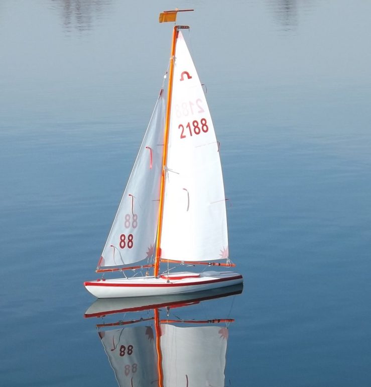 racing model sailboat for sale